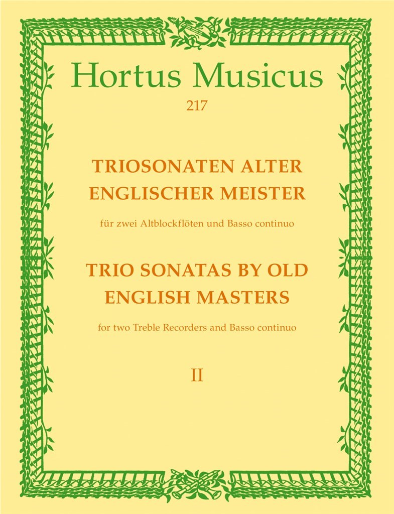 Triosonaten alter englischer Meister